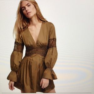 💙💛❤️Free People Lindsey mini dress NWOT